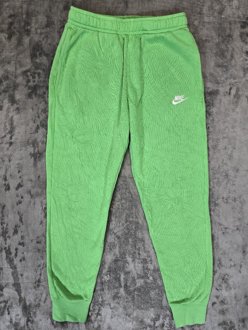 Nike Club Green Fleece Joggers Jogging Pants Size Small